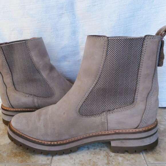Timberland Nubuck Chelsea Boots Women’s 8.5 - Picture 8 of 15